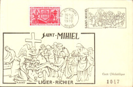 SEPULCRE DE SAINT MIHIEL MEUSE 1970 - Cachets Commémoratifs