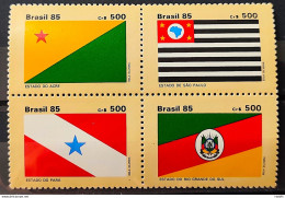 C 1499 Brazil Stamp Flag States Of Brazil Acre SP For RS1985 Complete Series - Ungebraucht