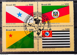 C 1497 Brazil Stamp Flag States Of Brazil Para RS Acre 1985 CBC SP Complete Series - Ungebraucht