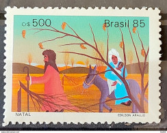 C 1495 Brazil Stamp Christmas Religion Art Painting Trail 1985 - Unused Stamps