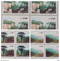 C 1482 Brazil Stamp Trimmings Of The Sierra Landscape Environment 1985 Block Of 4 Complete Series - Nuevos