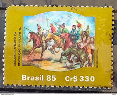 C 1481 Brazil Stamp 150 Years Revolution Military Farroupilha 1985 Circulated 1 - Used Stamps