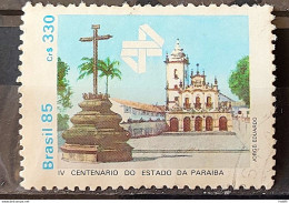 C 1472 Brazil Stamp 400 Years Of Paraiba Church Religion 1985 Circulated 8 - Usati