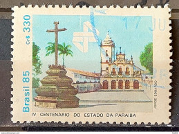 C 1472 Brazil Stamp 400 Years Of Paraiba Church Religion 1985 Circulated 4 - Gebraucht