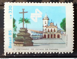 C 1472 Brazil Stamp 400 Years Of Paraiba Church Religion 1985 - Unused Stamps