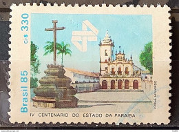 C 1472 Brazil Stamp 400 Years Of Paraiba Church Religion 1985 Circulated 1 - Gebruikt