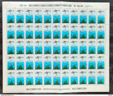 C 1467 Brazil Stamp Maritime Rescue Safety Health Helicopter Ship Scuba Diver 1985 Sheet - Unused Stamps