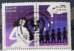 C 1465 Brazil Stamp Child Development Unicef ​​Health Vaccination 1985 CBC Brasilia - Unused Stamps