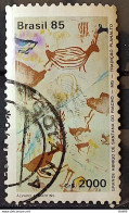 C 1457 Brazil Stamp Brackex Vi Rapestrian Paintings 1985 Circulated 2 - Oblitérés