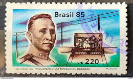 C 1453 Brazil Stamp 120 Years Marshal Rondon Military 1985 Circulated 1 - Usados