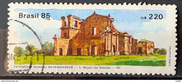 C 1448 Brazil Stamp World Heritage Of Humanity Sao Miguel Das Missoes 1985 Circulated 1 - Used Stamps