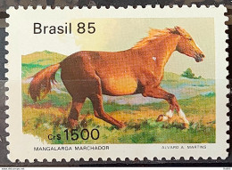 C 1446 Brazil Stamp Brazilian Breed Horses Mangalarga 1985 - Nuevos