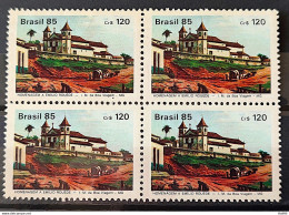 C 1438 Brazil Stamp Emilio ROUCE Painter Art 1985 Block Of 4 - Ongebruikt