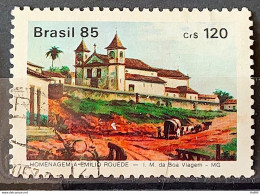 C 1438 Brazil Stamp Emilio ROUCE Painter Art 1985 Circulated 1 - Oblitérés