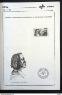Brochure Brazil Edital 1985 39 Bartolomeu Gusmao Balloon Without Stamp.JPG - Brieven En Documenten