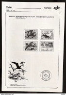 Brochure Brazil Edital 1985 15 Abrolhos Bird Fauna Without Stamp - Briefe U. Dokumente