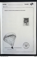 Brochure Brazil Edital 1985 05 MILITARY STAMP STAMP - Briefe U. Dokumente