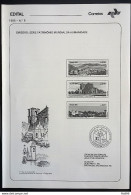 Brochure Brazil Edital 1985 08 World Heritage Humanity Without Stamp - Brieven En Documenten