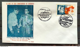 Brazil Envelope PVT FIL 21B 1985 Cinema Cataguases Arte CBC RJ - FDC