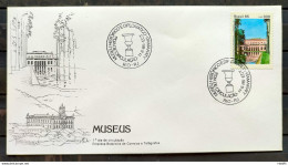 Brazil Envelope FDC 371 1985 Itamaraty Museums CBC RJ 01 - FDC