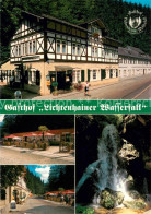 73641993 Altendorf Lichtenhain Gasthof Lichtenhainer Wasserfall Dorfstrasse Wass - Sebnitz