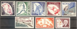 MONACO Olympic Games(horses,soccer,basketball) Set 8 Stamps MNH - Andere & Zonder Classificatie