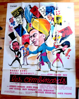 Affiche Orig Ciné LES COMBINARDS Michel SERRAULT Darry COWL 120X160 1966 - Afiches & Pósters