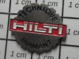 1518A Pin's Pins / Rare Et De Belle Qualité / MARQUES : TECHNIQUE DIAMANT BRICOLAGE HILTI Téléphone Maison ! - Marcas Registradas