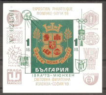 BULGARIA Olympic Games-72,space S/Sheet Overpr. MNH Cat-75.00 Eur - Autres & Non Classés