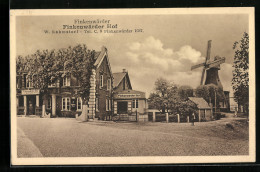 AK Hamburg-Finkenwerder, Gasthaus Finkenwärder Hof  - Windmills