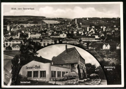 AK Ravensburg, Gasthaus Senner-Bad, Teilansicht Der Stadt  - Ravensburg