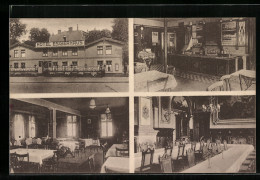 AK Wesel, Innenansichten Vom Hotel Escherhaus, Bes. W. Willemsen  - Wesel