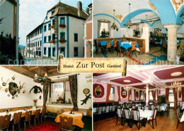 73641802 Velburg Hotel Gasthof Zur Post Restaurant Velburg - Autres & Non Classés