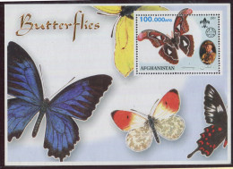 (lot 8) Afghanistan ** Bloc - Papillons - Afganistán