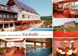 73641754 Eschbach Nastaetten Hotel Restaurant Zur Suhle Tennisplatz Hallenbad Es - Autres & Non Classés