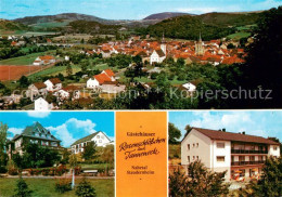 73641752 Staudernheim Stadtpanorama Nahetal Gaestehaeuser Rosenschloesschen Und  - Andere & Zonder Classificatie