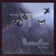 Bhoutan ** Bloc 433 - Papillons - Bhutan