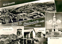 73641685 Guadagnolo Capranica Panorama Monte Prenestini Monumento Al Divin Reden - Andere & Zonder Classificatie