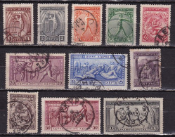 GREECE 1906 Second Olympic Games Set To 1 Dr. Vl. 198 / 208 - Used Stamps