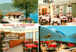 73641672 Faggeto Lario Ristorante Il Pescatore Terrasse Comersee Alpen Faggeto L - Autres & Non Classés