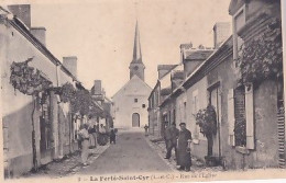 LA FERTE SAINT CYR              Rue De L église - Sonstige & Ohne Zuordnung