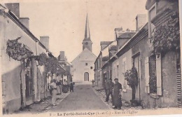 LA FERTE SAINT CYR              Rue De L église - Andere & Zonder Classificatie