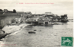 ALGERIE - ALGER - 32 - Boulevard Front De Mer Pointe Fort Des Anglais - Collection Régence A. L. édit. Alger (Leroux) - Other & Unclassified