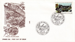 FDC 1988  CANGAS DE ONIS MARCA ALFIL - FDC