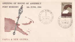 FDC  1964 - Papúa Nueva Guinea