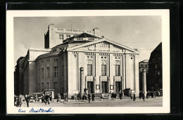 AK Stalinogród, Panstw. Teatr Slaski  - Schlesien