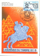 CARTE MAXIMUM 1980 JOURNEE DU TIMBRE - BAR LE DUC  MEUSE - 1970-1979