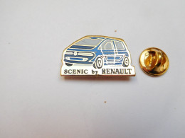 Beau Pin's , Auto Renault , Scénic By Renault , Bleu Foncé , Non Signé - Renault