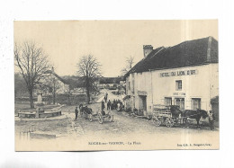 70 -  ROCHE-sur-VANNON - La Place - Hotel - Attelages - Autres & Non Classés