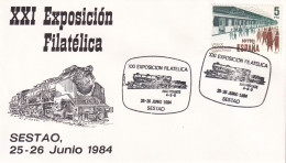 POSMARKET  ESPAÑA  1984 SESTAO - Trains